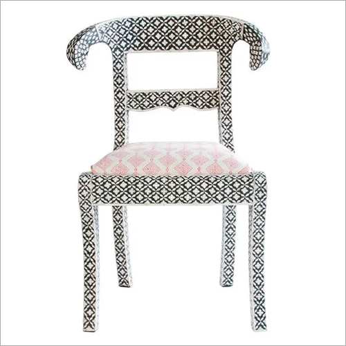 Handmade Bone Inlay Chair