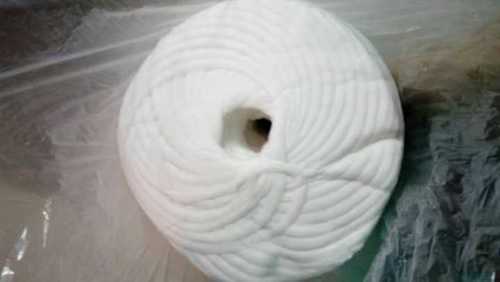 Absorbent cotton coil