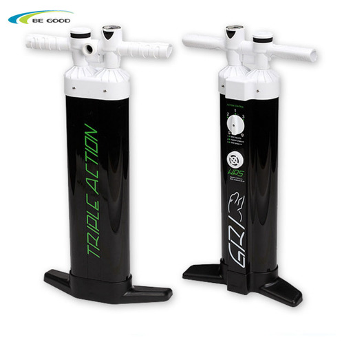 HP5 Double tube high pressures air pump inflator pump TRIPLE-double-single action pump inflate BIG SUP and popular multi