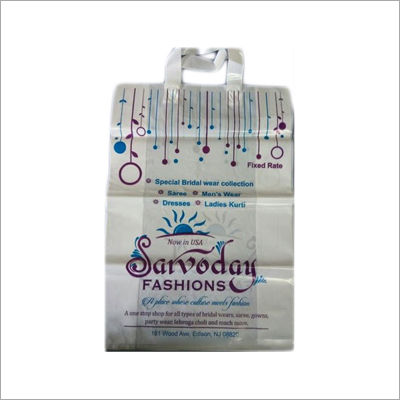 Printed LDPE Loop Handle Bag