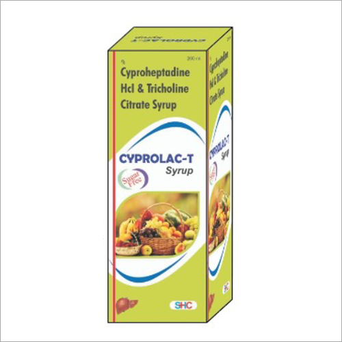 Cyproheptadine HCl And Tricholine Citrate Syrup