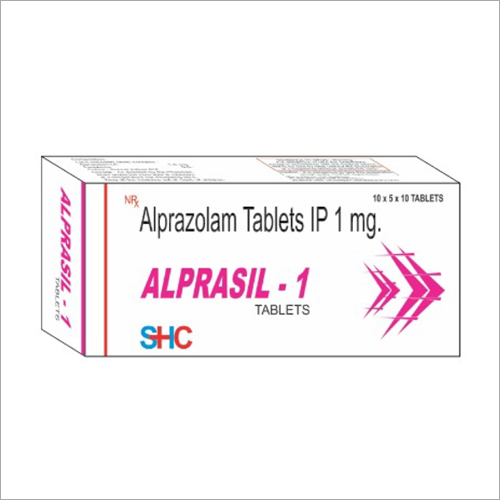 1 MG Alprazolam Tablets IP