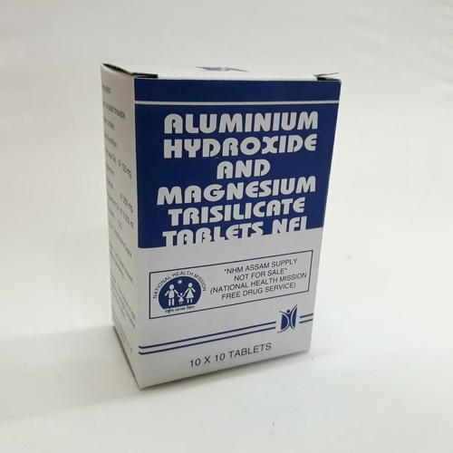 Dried Aluminium Hydroxidegel + Magnesiumhydroxide + Dimethylpolysiloxane Tablets