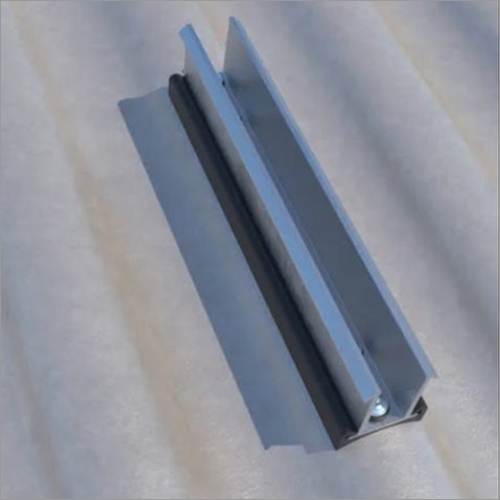 Corrugated Roof Clickfit EVO Module Mounting Structure - Aluminium, 3mm Size, Silver Color | Load Capacity 61Kg, Holding Capacity 600 NM