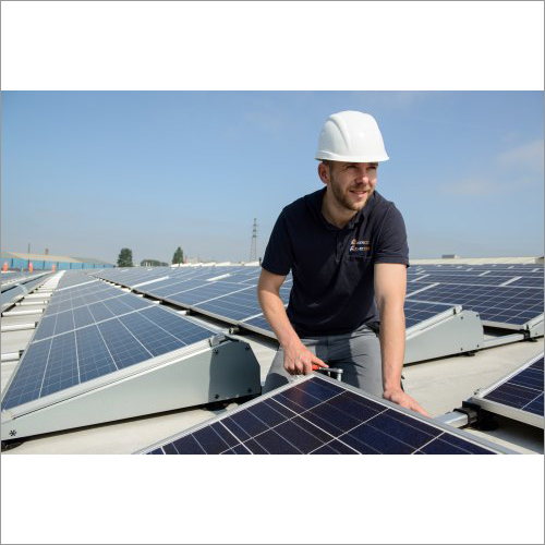 Industrial Solar Panel Mounting Structure Installation Services