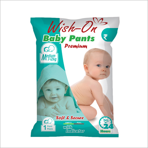 Medium Size Premium Soft And Secure Baby Pants By DNR HEALTH CARE PVT. LTD.