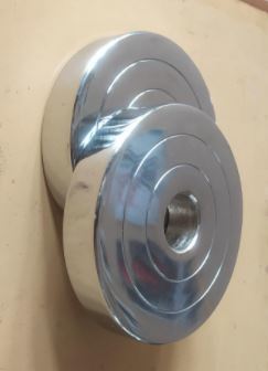 KD Steel Chrome Weight Lifting Plates