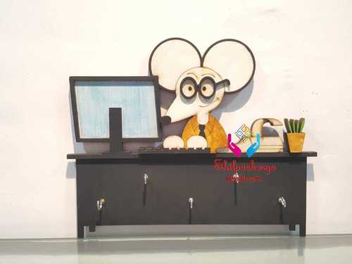 Mouse Accountant Key Holder