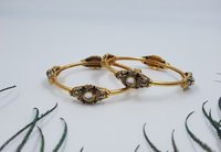 Antique Gold Bangles Gender: Women