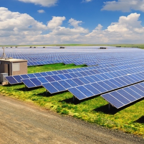Ground Mounted Solar Power Plant