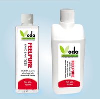 Voda Liquid Hand Sanitizer - Ethanol 61-70% Alcohol, 500 Ml Flip Top Bottle | Suitable For All Ages, 1 Year Shelf Life, Kills Germs, Single Use