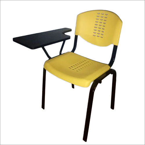 Shell Writing Pad Chair - Material: Pvc