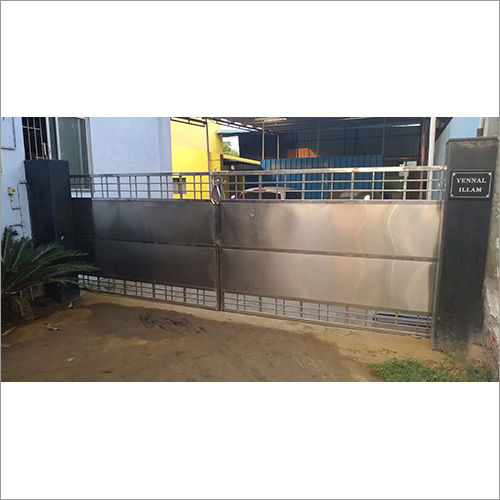 Ss Main Gate - Frame Material: Stainless Steel