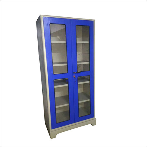 Glass Double Door Cupboard