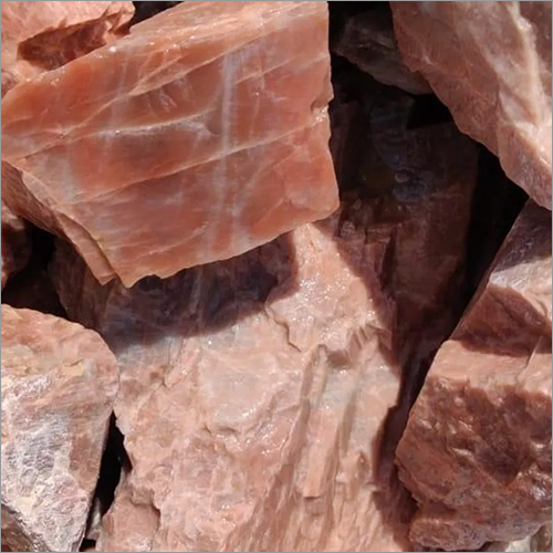 Red Potash Feldspar Stone