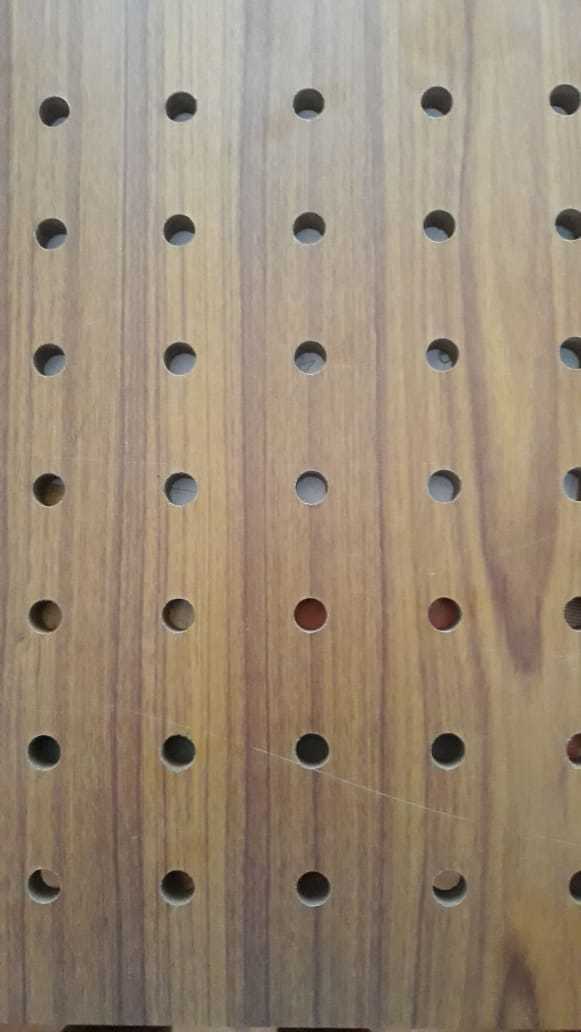 MDF Perforated Acoustic Wall Panel