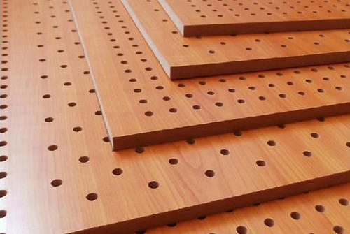 Laminated Mdf Perforated Acoustic Wall Panel