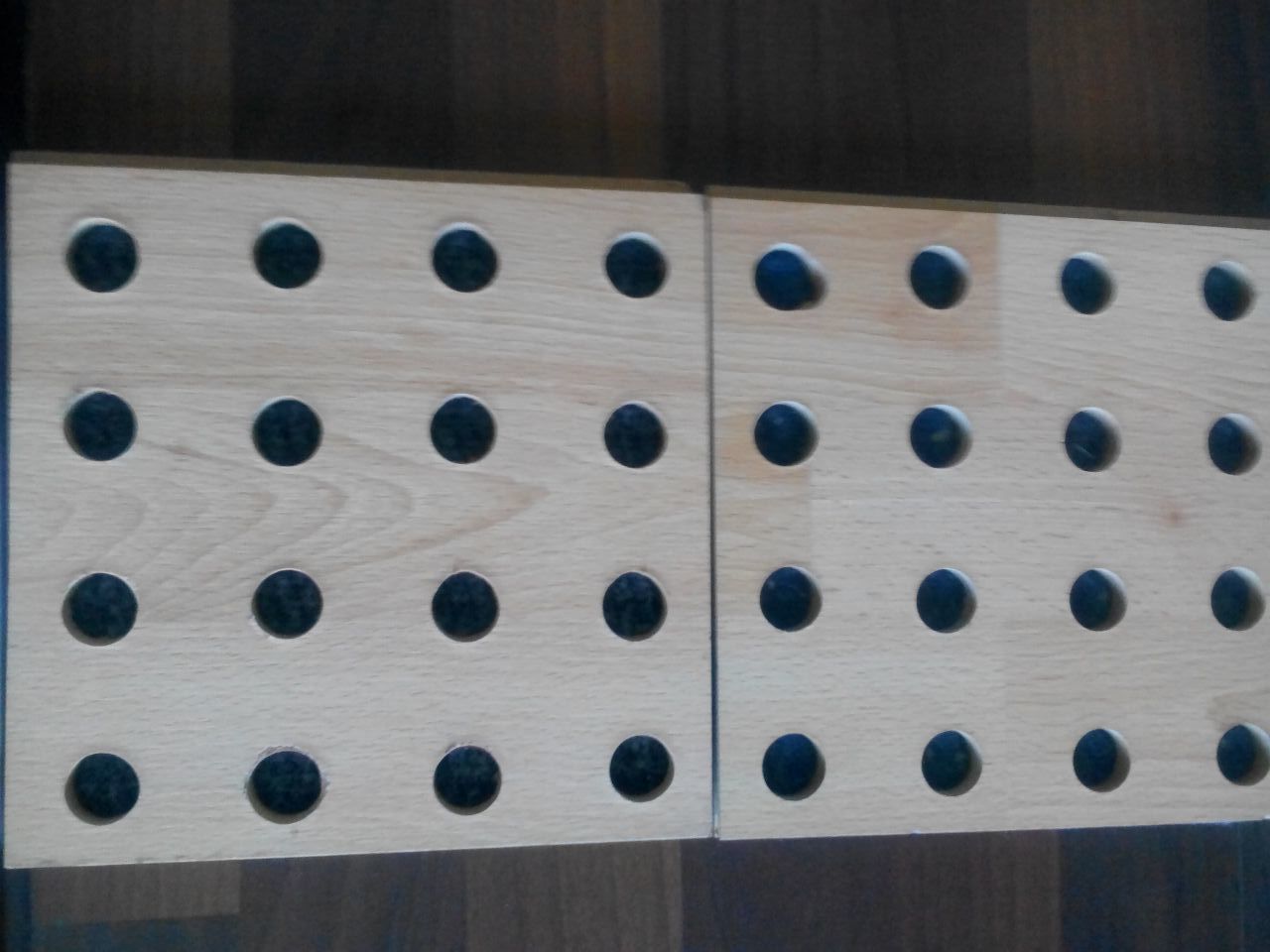 Laminated Mdf Perforated Acoustic Wall Panel