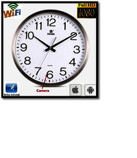 Wi-fi Hidden Camera Wall Clock