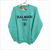 Mens Fleece Round Neck Sweatshirt
