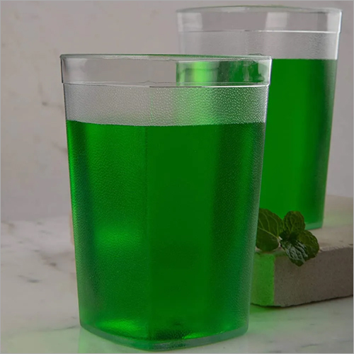 200 ML Polycarbonate Square Glass