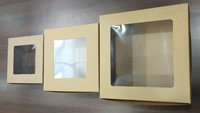 Craft Brown Cake Box