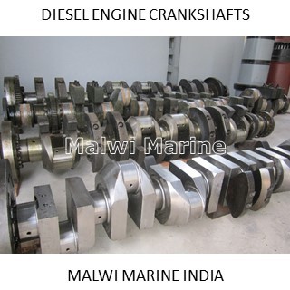 Crankshaft - Marine - Powerplant - Diesel - Engine Supplier India