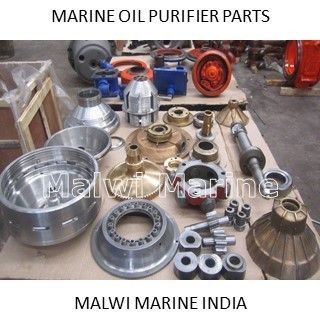 Marine Oil Purifier Separator Bowl Parts