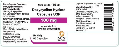 Price of doxycycline 100mg in india