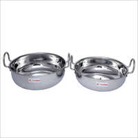 Stainless Steel Induction Kadai