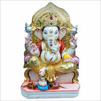 Lord Ganesha Marble Statue