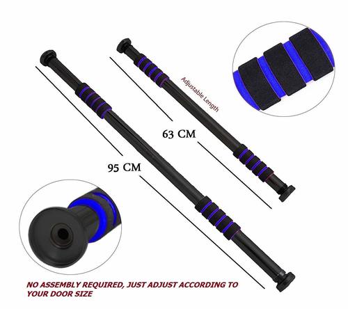 KD Pull-Up, Chin-Up Bar Adjustable to Doors with Width of 65-100cm