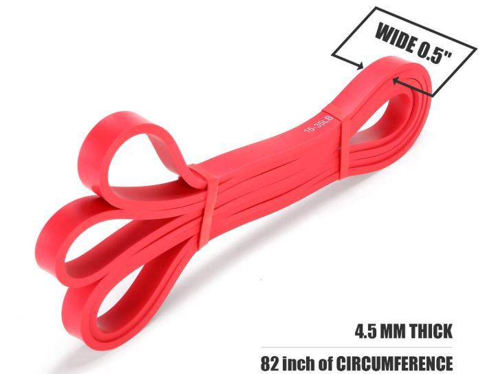 KD Resistance Band Fitness Body Bands Heavy Duty Stretch Exercise