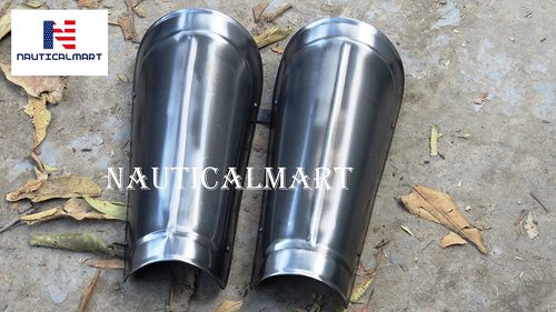 Iron Nauticalmart Medieval Knight Greaves Armadura De La Pierna De La Armadura Proctector Larp Sca Disfraz