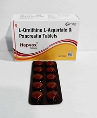 L-Ornithine, L-Aspartate & Pancreatin Tablets