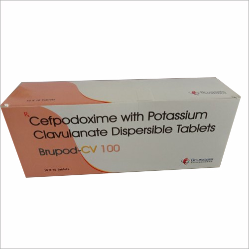 Cefpodoxime With Potassium Clavulanate Dispersible Tablets