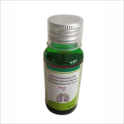Gocuf 60Ml Ingredients: Dextromethorphan Hbr 10Mg + Phenylephirine Hcl 5Mg + Cpm 2Mg Syp