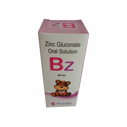 Zinc Gluconate Oral Drop - 60 ml Solution | Essential for Zinc Deficiency Prevention, Supports Body Tissue Growth and Development