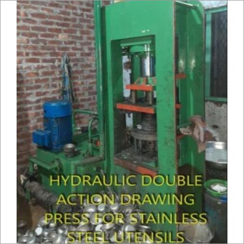 Double Action Hydraulic Press Machine