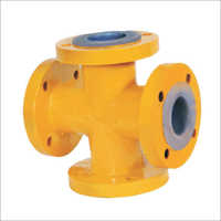 Pfa - Fep Lined Equal Cross Density: 2.2 Gram Per Cubic Meter (g/m3)