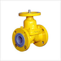 Pfa - Fep Double Flanged Valve Density: 2.2 Gram Per Cubic Meter (g/m3)