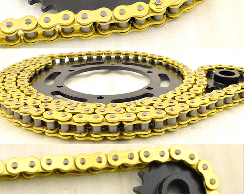 Motorcycle chain and sprocket kit
