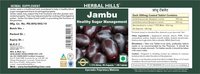 Herbal Hills Jambu/ Jamun 60 Tablets