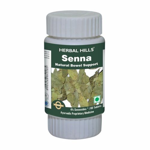 Herbal Hills Senna  - 60 Tablets Ayurvedic Senna Leaves