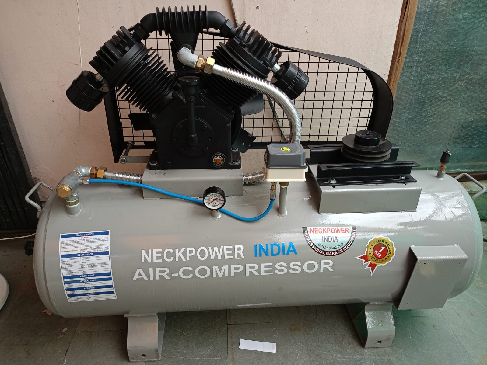 Cast 5 Hp Air Compressor