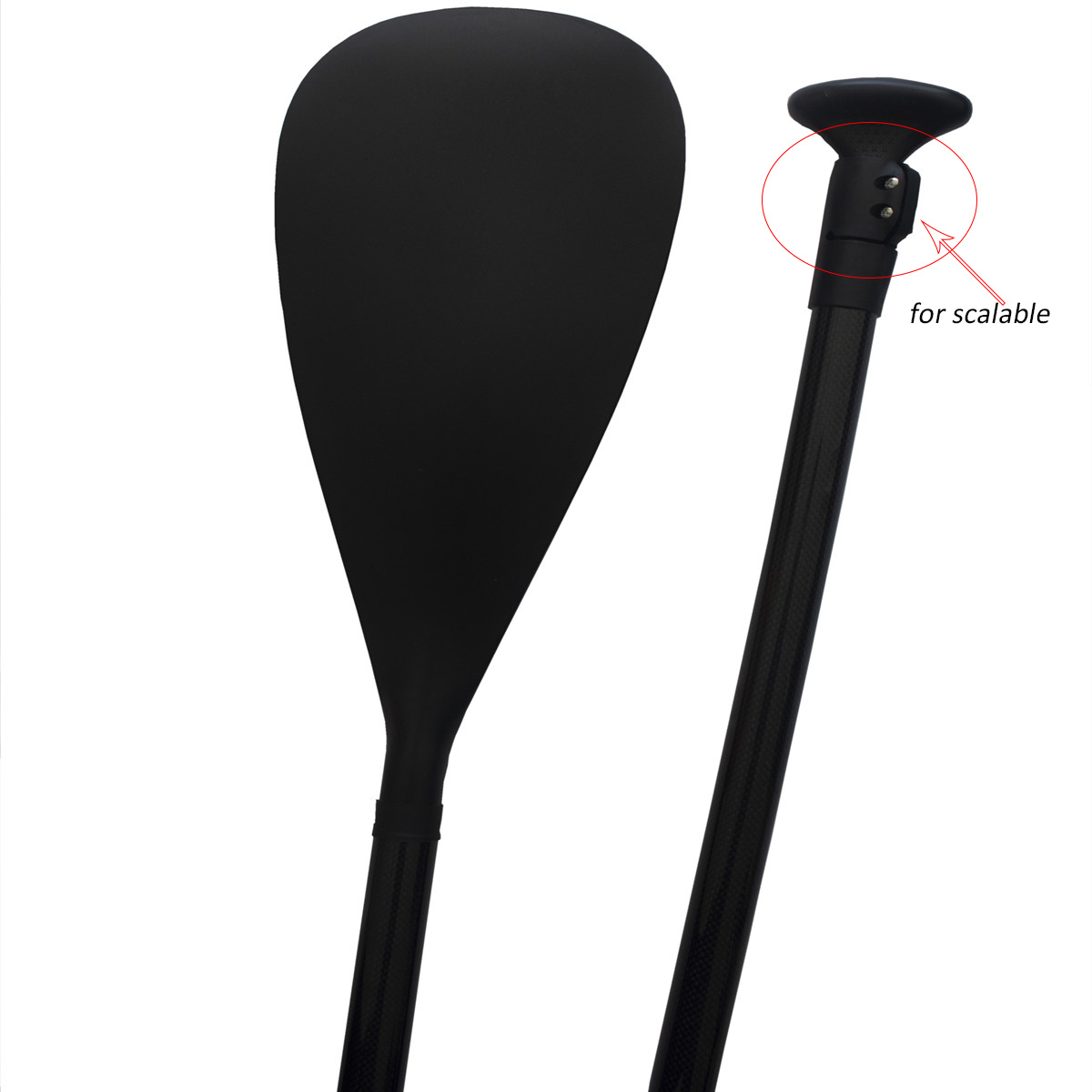 Adjustable carbon fiber guide oars carbon paddle surf SUP Paddles Kayak Boat Stand Up Paddle