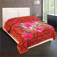 Shilay Rose Soft Mink Blanket Bordered Rose