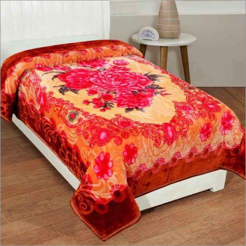 Shilay Rose Love Floral Soft Mink Blanket