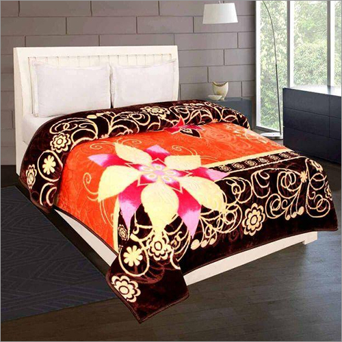 Shilay Yellow Orange Soft Mink Blanket