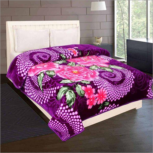 Shilay Purple Pink Soft Mink Blanket